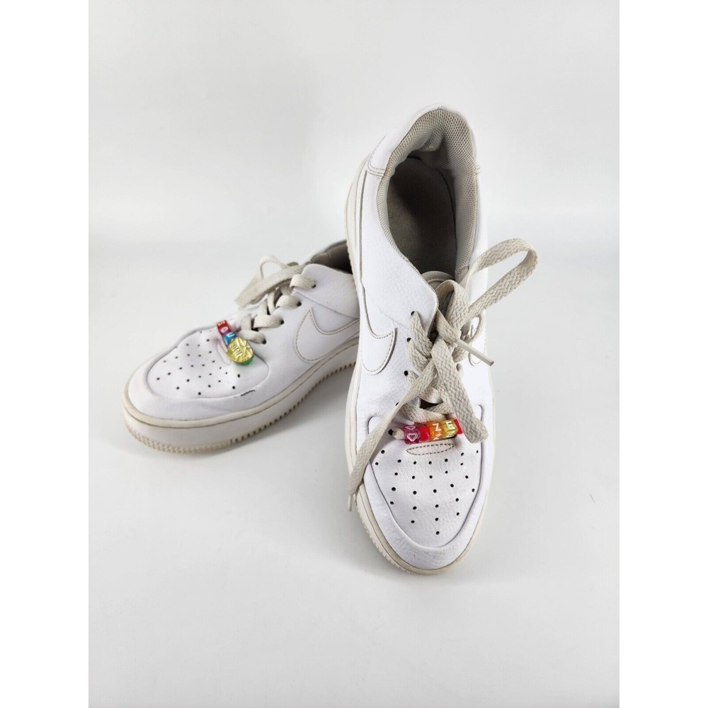 Nike Women's 8.5 Air Force 1 Sage Low Triple White AR5339-100 Athletic Shoes